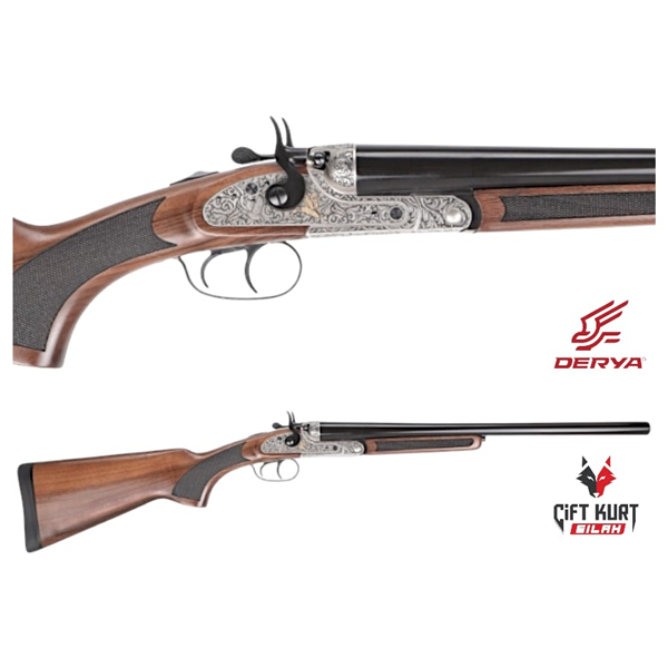 Derya Meriva MC-112D Horozlu Çifte Deluxe Marine Yivsiz Av Tüfeği